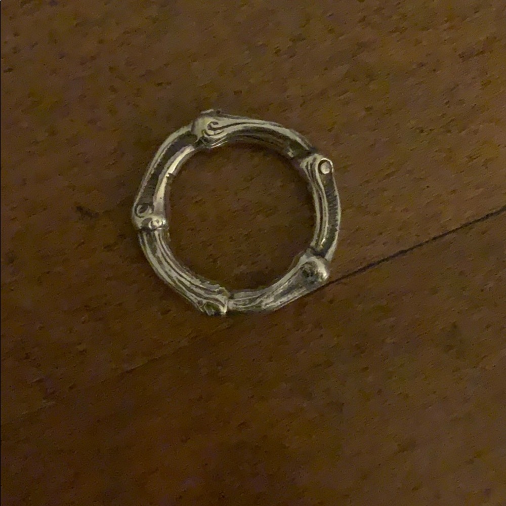 Tiffany & Co Silver bamboo ring (size 6)